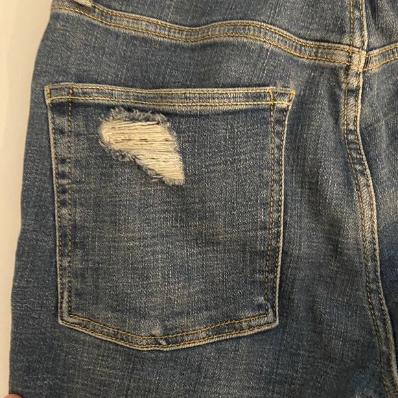 Superdry Mens Jeans 30x32 (fit31)Blue Skinny Denim Medium Wash Thrashed - Picture 5 of 16